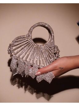 FOREVER NOOR - Lumi Knot Mini Bag - Silver