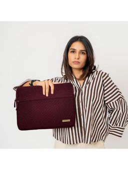 Joon Blu - Cherry Red Laptop Sleeve Bag - Red (M)