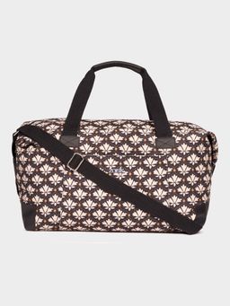 Zouk - Bombay Houndstooth Getaway Duffle Bag With Detachable Strap