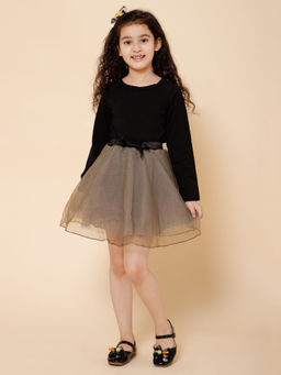PICCOLO - Grey & Black Skirt Top (Set of 2)