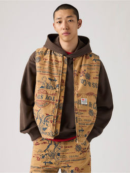 Levi's - Men Brown Printed Jacket