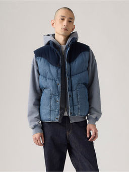 Levi's - Men Blue Colour Block Jacket