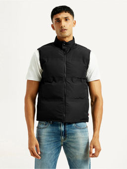 Levi's - Mens Black Solid/Plain Jacket