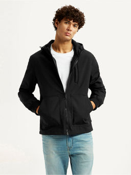 Levi's - Mens Solid Black Windcheater Jacket