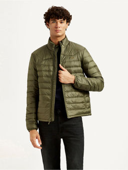 Levi's - Mens Olive Quilted Jacket
