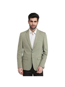 ColorPlus - Medium Green Regular Fit Jacket