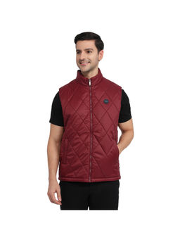 ColorPlus - Dark Maroon Regular Fit Jacket