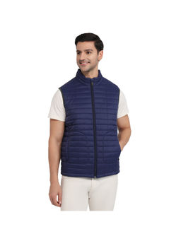 ColorPlus - Dark Blue Regular Fit Jacket