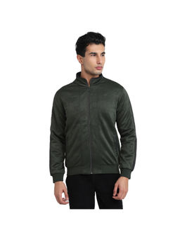 Park Avenue - Dark Green Regular Fit Jacket