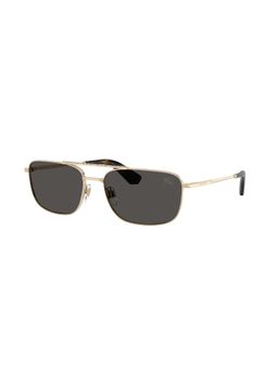 Burberry - Men UV Protected Gold Lens Rectangle Sunglass - 0BE317011098759 (59)