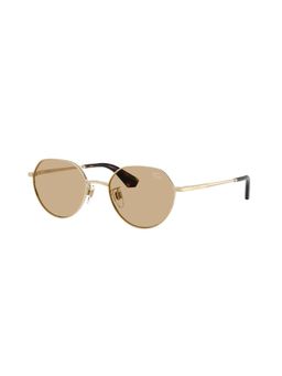 Burberry - Unisex UV Protected Gold Lens Round Sunglass - 0BE3173D11097351 (51)