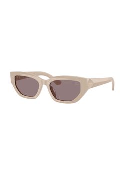 Burberry - Women UV Protected Light Brown Lens Cat Eye Sunglass - 0BE4463D42447N54 (54)