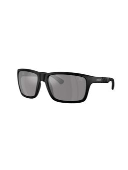 Burberry - Men UV Protected Black Lens Rectangle Sunglass - 0BE448334646G60 (60)