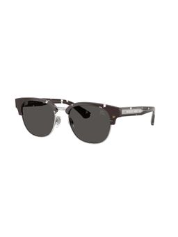 Burberry - Men UV Protected Black Lens Round Sunglass - 0BE448542258752 (52)