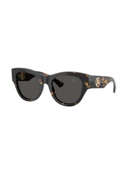 Burberry - Women UV Protected Havana Round Sunglass - 0BE449141068752 (52)