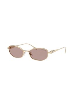 SWAROVSKI - Women UV Protected Gold Pillow Sunglass - 0SK704240467N55 (55)