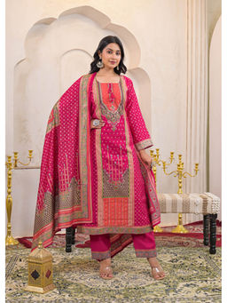 Autumnlane - Pink Kurta With Pant & Dupatta
