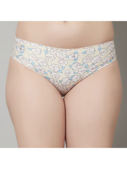 PrettyCat - Women Beige Floral Print Sexy Bikini