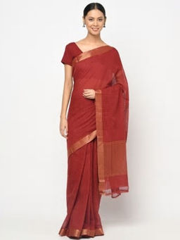Fabindia - Cotton Mangalgiri Woven Sari