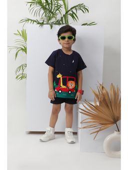 Kiyo Miyo - Navy Car Ride T-Shirt