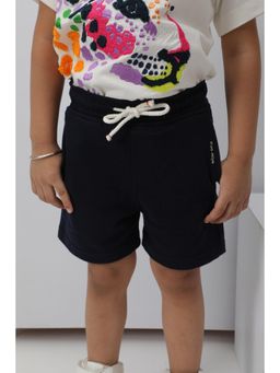 Kiyo Miyo - Navy Blue Solid Short