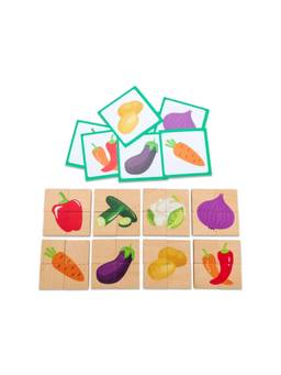 JOUETS BY EDUSPARK - Kids My First Puzzle Toy Set Wooden Educational Learning Toys
