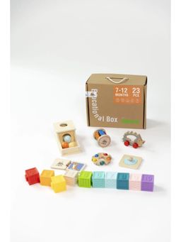 JOUETS BY EDUSPARK - 7-12 Months Educational Box Wooden Educational Learning Toys
