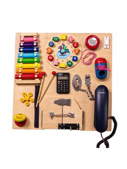 JOUETS BY EDUSPARK - Montessori Busy Board For Toddlers Wooden Educational Learning Toys