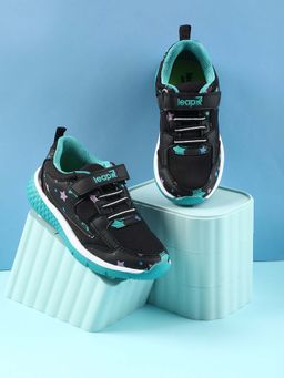 LIBERTY - Leap7x JAMIE 51V Sports Non Lacing Black Walking Shoes