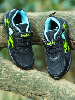 LIBERTY - Lucy&Luke KSN 664 Casual Non Lacing Black Walking Shoes