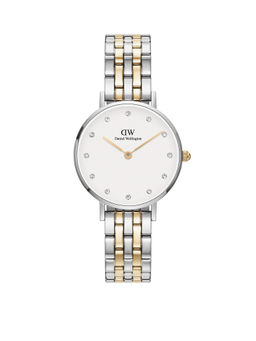 Daniel Wellington - Petite Lumine 28 5-Link G-S White Women Analog Watch - DW00100616