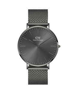 Daniel Wellington - Classic 40 Anthracite Grey Sunray Men Analog Watch - DW00100630