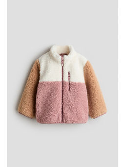 H&M - Girls Multi-Color Teddy Jacket