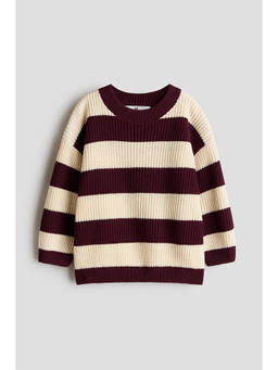 H&M - Boys Red Patent-Knit Jumper