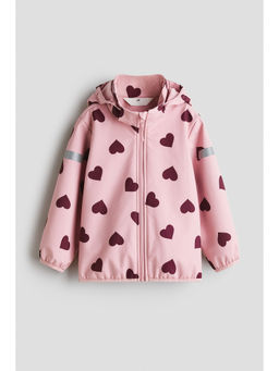 H&M - Kids Pink Water-Resistant Softshell Jacket