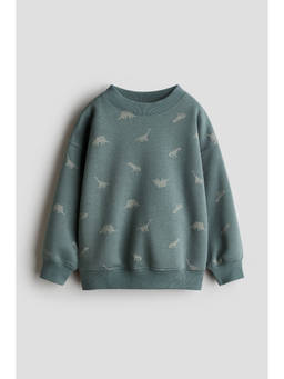 H&M - Boys Multi-Color Brushed-Inside Sweatshirt