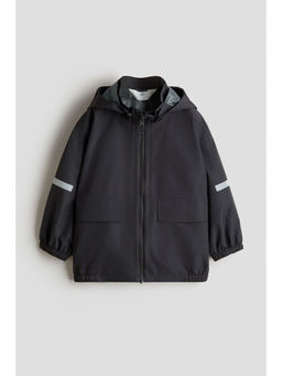 H&M - Boys Black Rain Jacket