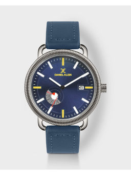 Daniel Klein - Blue Premium Men Day-Dated Analog Watch (DK.1.14023-3) (M)