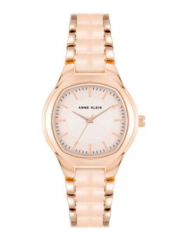 Anne Klein - AK3992LPRG White Dial Analog Watch for Women
