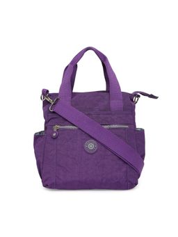 Baomi - Crinkle Range Purple Color Soft Case Nylon Sling Bag - Ba-2998031007