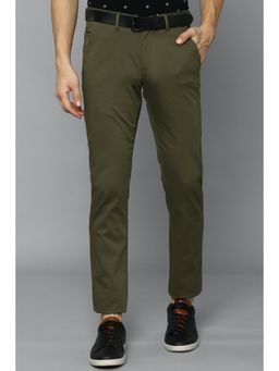 Allen Solly - Solid Olive Trousers