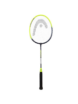 Head - Aluminium Reflex 10 Nave Fluro Badminton Racquet Black, (Yellow)