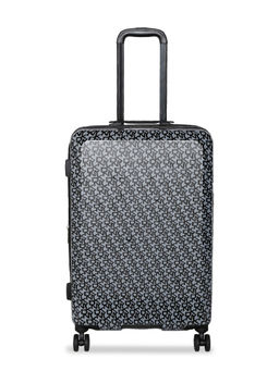 DKNY - VINTAGE SIGNATURE Black Color ABS Material Hard 24" Medium Size Trolley