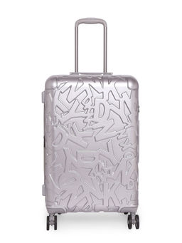 DKNY - CHAOS Pewter Color ABS Material Hard 28" Large Size Trolley