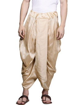 Manyavar - Fawn Art Silk Traditional Dhoti