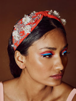 Diya Aswani - Red Collision Candy Hairband