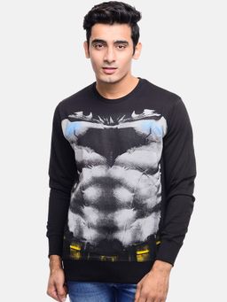 Free Authority - Batman Featured Black Sweatshirt For Men