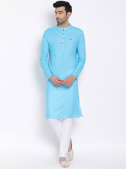 Devoiler - Blue Kurta
