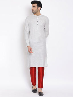 Devoiler - Grey Kurta