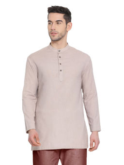 Devoiler - Grey Colour Kurta For Men